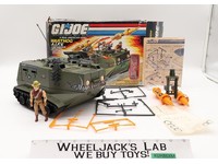 Warthog W/ Sgt. Slaughter 100% Complete GI Joe 1988 Hasbro Action Figure Vehicle
