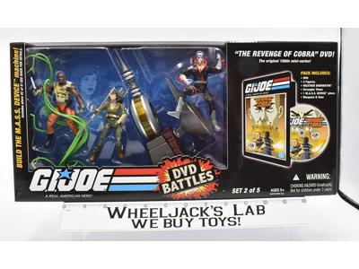 GI Joe DVD Battles Set 2 of 5 "The Revenge Of Cobra" MISB 2008 Hasbro