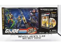 GI Joe DVD Battles Set 2 of 5 "The Revenge Of Cobra" MISB 2008 Hasbro