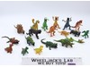 Lot of 19 Soft Plastic / Rubber Monsters & Dinosaurs VINTAGE Hong Kong