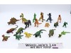 Lot of 19 Soft Plastic / Rubber Monsters & Dinosaurs VINTAGE Hong Kong