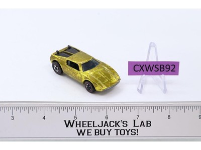 AMX/2 Yellow 1970 1971 Redline Hot Wheels Mattel Vintage RL USA