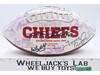 Kansas City Chiefs Super Bowl IV 1970 AUTOGRAPHED Football 37 Autographed