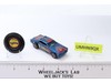 Mongoose II 2 w/ Button Blue Tom McEwen 1969 1971 Mattel Hot Wheels Redline Vtg