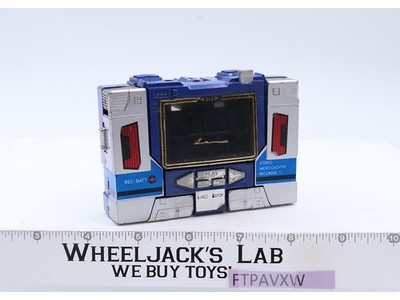 Soundwave 1984 Vintage G1 Transformers MISSING BATTERY COVER