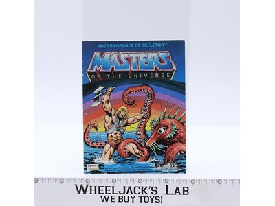 The Vengeance of Skeletor FRENCH CANADIAN Mini Comic Book He-Man MOTU 1982