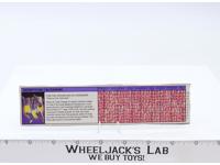 Blitzwing Action Figure Tech Spec 1985 Vintage Hasbro G1 Transformers