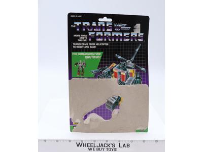 Vortex Cardback Vintage 1986 G1 Transformers Hasbro Action Figure