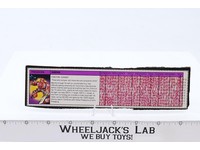 Rampage Action Figure Tech Spec 1986 Vintage Hasbro G1 Transformers