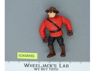 The Mountie Series 5 WWF WWE Wrestling 1993 Hasbro Vintage Action Figure