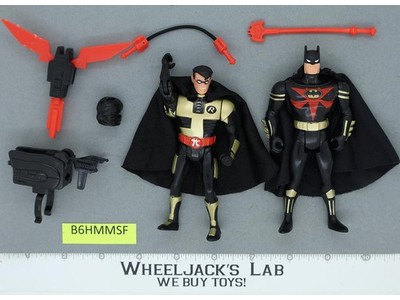 Ninja Power Pack Batman and Robin 1994 The Animated Series Kenner Figures