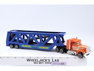 Staks Semi Truck 100% Complete W/Trailer Super Gobots 1985 Bandai Tonka Vintage