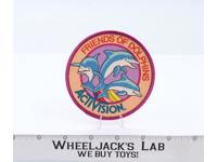 Activision Friends of Dolphins 80's Atari Video Games Embroidered Patch, Unused