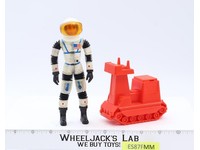 Matt Mason W/ Helmet Cat Trac 1966 Mattel Man in Space Figure NO BROKEN WIRES