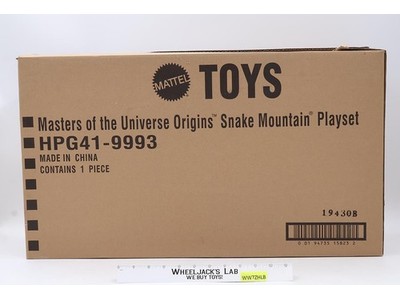 Snake Mountain Playset Masters of the Universe Origins 2021 Mattel NEW SEALED