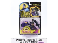 Batcycle Super Wheelie Power! Legends of Batman 1994 Kenner Figure NEW SEALED