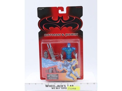 Iceblast Mr. Freeze DC Comics Batman & Robin 1997 Kenner Figure NEW SEALED