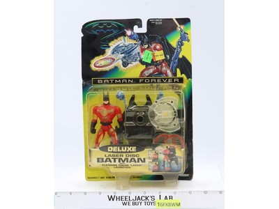 Laser Disc Batman DC Comics Batman Forever 1996 Kenner Figure NEW MOSC SEALED