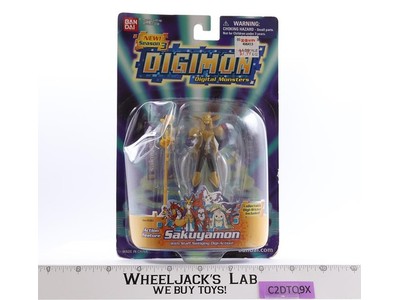 Sakuyamon Digimon Season 3 2002 Bandai Action Figure NEW SEALED