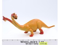 Two Headed Dinosaur 1980s Hong Kong 13" Rubber Action Figure Dragon Monster