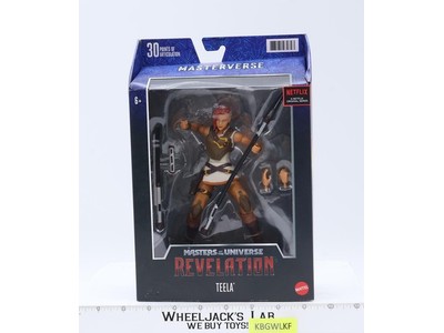 Teela Masters of the Universe Masterverse Revelation Netflix Mattel NEW SEALED