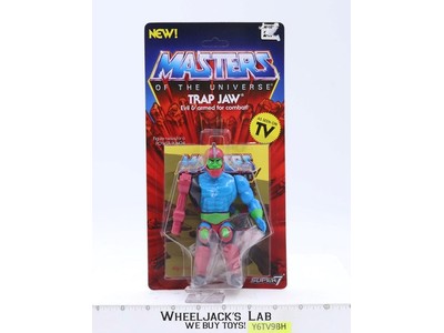 Trap Jaw Masters of the Universe Super7 2019 Mattel Action Figure NEW SEALED