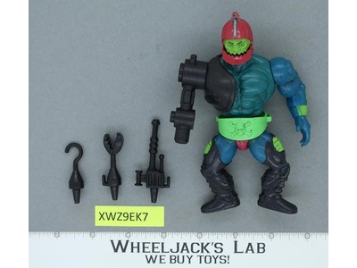 Trap Jaw 100% Complete Masters of the Universe He-Man MOTU 1983 Mattel Figure