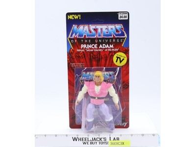 Prince Adam Masters of the Universe Super7 2019 Mattel Action Figure NEW SEALED