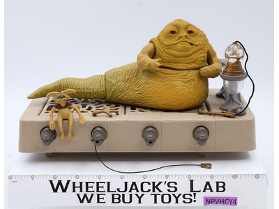 Jabba the Hutt Throne Room 100% Complete Star Wars ROTJ 1983 Kenner Playset