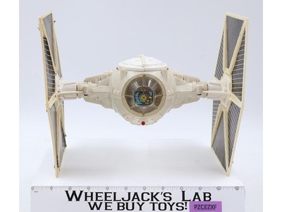 Imperial Tie Fighter WHITE 100% Complete Star Wars 1978 Vintage Kenner Vehicle