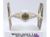 Imperial Tie Fighter WHITE 100% Complete Star Wars 1978 Vintage Kenner Vehicle