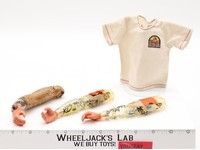 Critical Assignment Arms LOT of 3 & Shirt Six Million Dollar Man Kenner Vintage