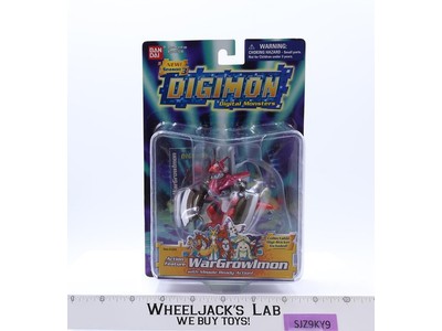 Wargrowlmon Digimon Season 3 2001 Bandai Action Figure NEW SEALED