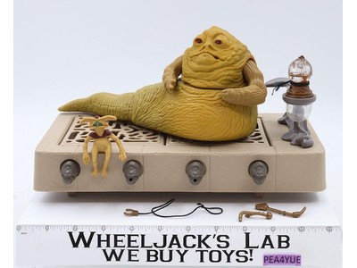 Jabba the Hutt Throne Room 100% Complete Star Wars ROTJ 1983 Kenner Playset
