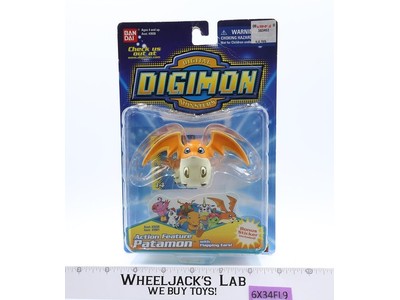 Patamon Digimon 2000 Bandai Action Figure NEW SEALED