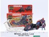 Iguana W/ Lester Sludge 100% Complete M.A.S.K. 1985 Kenner Action Figure Vehicle