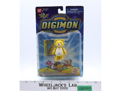 Monzaemon Digimon 2000 Bandai Action Figure NEW SEALED