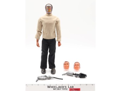 Maskatron Enemy Robot 13" Doll Six Million Dollar Man 1976 Kenner WORKING