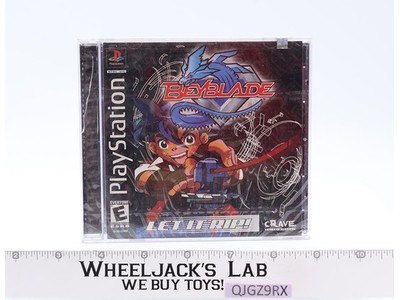 Beyblade Let It Rip! 2002 Crave Interactive Playstation PS1 Game Disc NEW SEALED