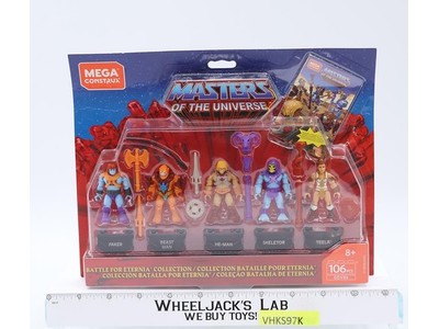 Battle For Eternia Collection Master of the Universe Mega Construx NEW SEALED