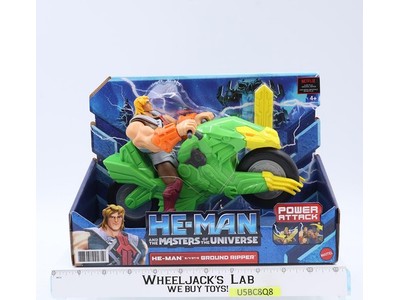 He-Man W/ Ground Ripper Master of the Universe 2021 Mattel Figure NEW SEALED