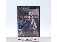 Sub Rebellion 2002 Irem Studio Playstation 2 PS2 Game Disc W/ Manual