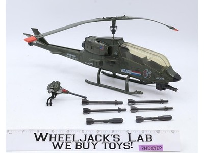 Dragonfly Assault Copter Complete G.I. Joe 1983 Hasbro Action Figure Vehicle