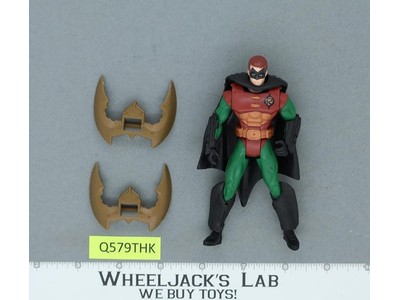 Transforming Dick Grayson Robin Batman Forever 100% Complete 1995 Kenner Figure