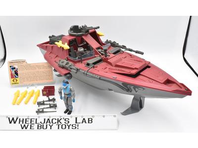 Cobra Moray Hydrofoil HAS THE LENS Gi Joe Cobra Vintage Vehicle Hasbro 1985