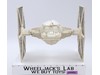 Imperial Tie Fighter WHITE 100% Complete Star Wars 1978 Vintage Kenner Vehicle