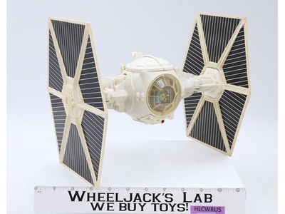 Imperial Tie Fighter WHITE 100% Complete Star Wars 1978 Vintage Kenner Vehicle