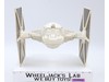 Imperial Tie Fighter WHITE 100% Complete Star Wars 1978 Vintage Kenner Vehicle