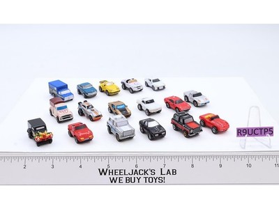 Lot of 17 Classic Cars 1988-89 Vintage Galoob Micro Machines