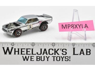 Mustang Boss Hoss Chrome Club Kit 1969 Hot Wheels Mattel Vintage Redline